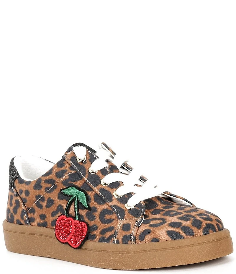 GB Girls' Trixie Leopard Cherry Sneakers (Youth)