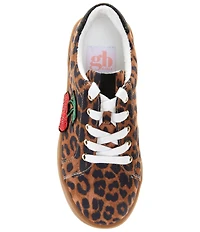 GB Girls' Trixie Leopard Cherry Sneakers (Youth)