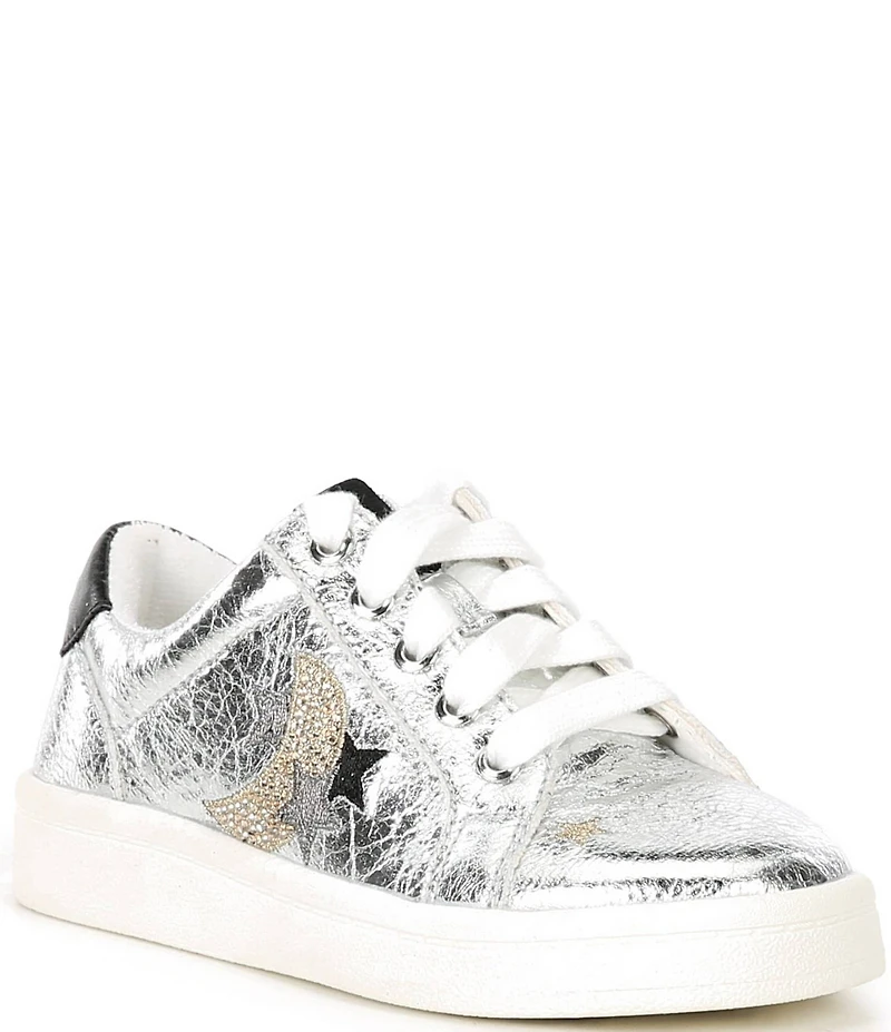 GB Girls' Trixie Silver Sneakers (Toddler)