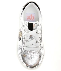 GB Girls' Trixie Silver Sneakers (Toddler)