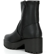 GB Girls' Tuffluv Lug Platform Booties (Toddler)