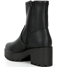 GB Girls' Tuffluv Lug Platform Booties (Youth)