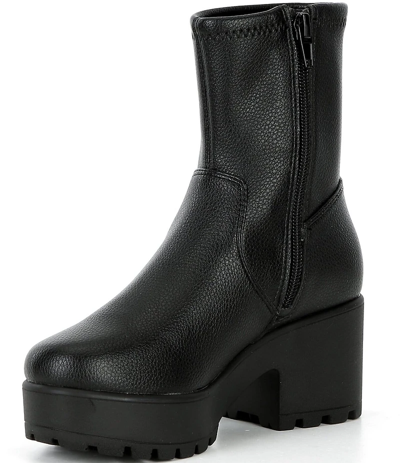 GB Girls' Tuffluv Lug Platform Booties (Youth)