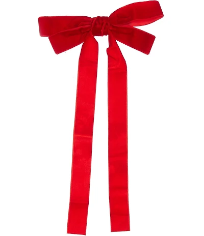 GB Girls Velvet Hair Bow