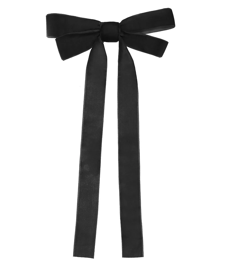 Copper Key Girls Velvet Hair Bow