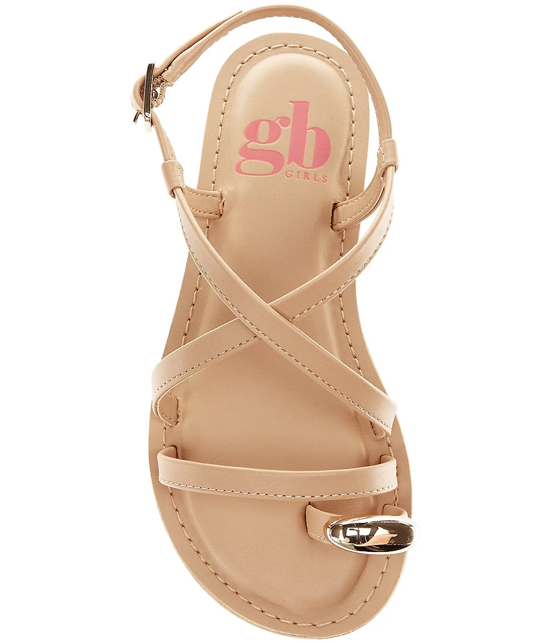 GB Girls' Wadkins Toe Ring Flat Sandals (Toddler)