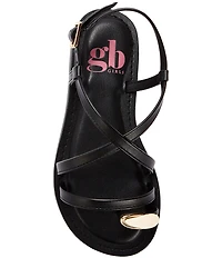 GB Girls' Wadkins Toe Ring Flat Sandals (Toddler)