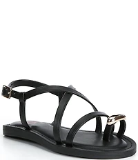 GB Girls' Wadkins Toe Ring Flat Sandals (Youth)