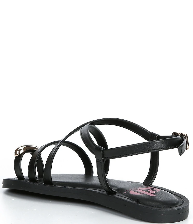 GB Girls' Wadkins Toe Ring Flat Sandals (Youth)