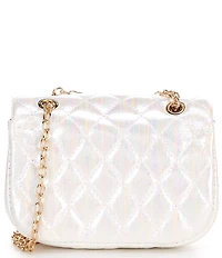 GB Iridescent Glitter Crossbody Handbag