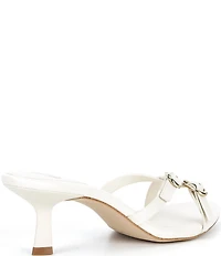 GB Go-See Leather X-Band Strappy Mini Buckle Sandals