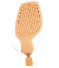 GB Golden-Hour Patent Metallic Strappy Ankle Strap Dress Sandals