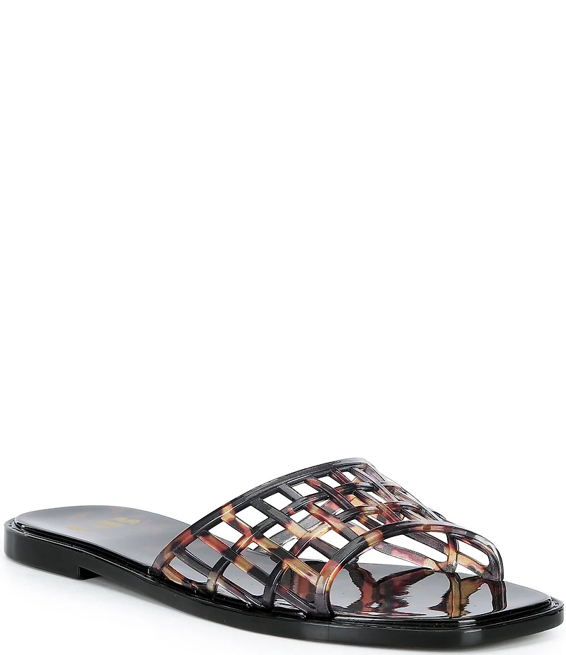 GB Gum-Drop Tortoise Jelly Slip On Sandals