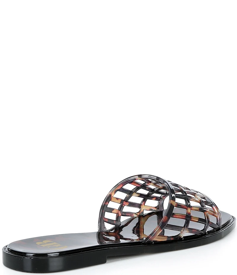 GB Gum-Drop Tortoise Jelly Slip On Sandals