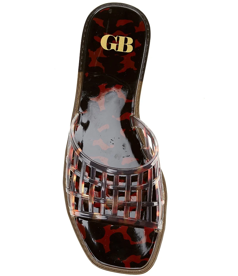 GB Gum-Drop Tortoise Jelly Slip On Sandals