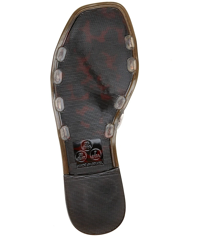 GB Gum-Drop Tortoise Jelly Slip On Sandals