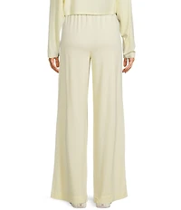 GB Hacci Wide Leg Coordinating Drawstring Pants