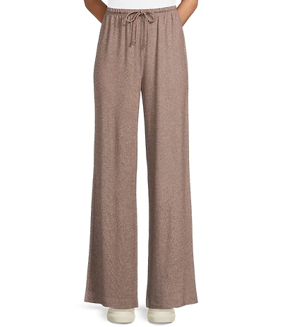 GB Hacci Wide Leg Coordinating Drawstring Pants