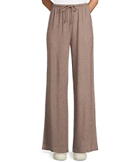 GB Hacci Wide Leg Coordinating Drawstring Pants