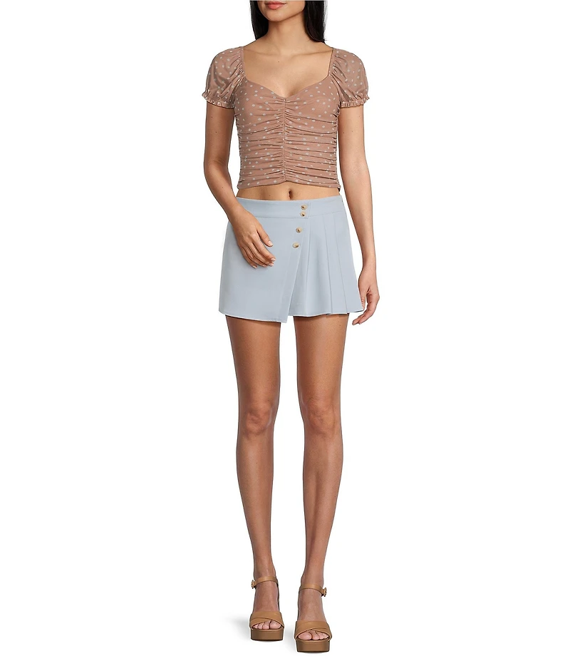 GB Half-Pleated Skort