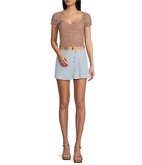 GB Half-Pleated Skort