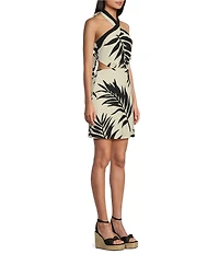 GB High Neck Cut Out Dress