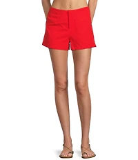 GB High Waist Coordinating Linen Blend Shorts