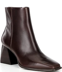 GB Holy-Grail Leather Block Heel Booties