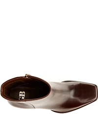 GB Holy-Grail Leather Block Heel Booties