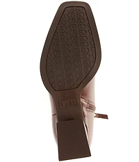 GB Holy-Grail Leather Block Heel Booties