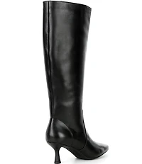GB It-Girl Leather Pointed Toe Tall Boots