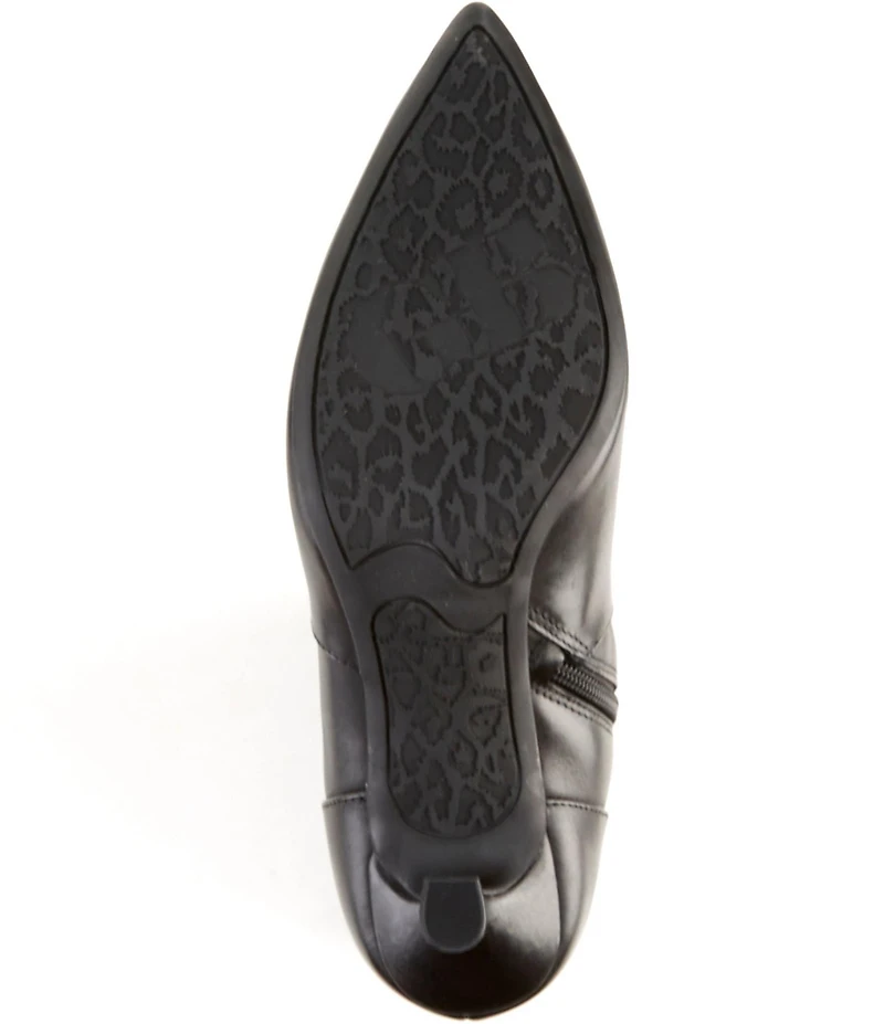 GB It-Girl Leather Pointed Toe Tall Boots