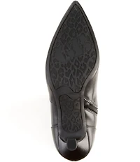 GB It-Girl Leather Pointed Toe Tall Boots