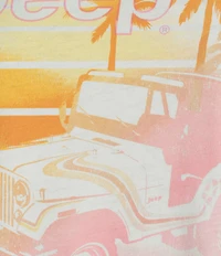 GB Jeep Palm Tree Graphic Tee