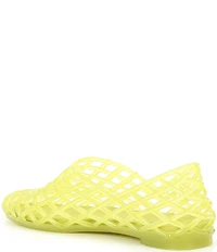 GB Jell-Us Jelly Woven Inspired Slip On Flats
