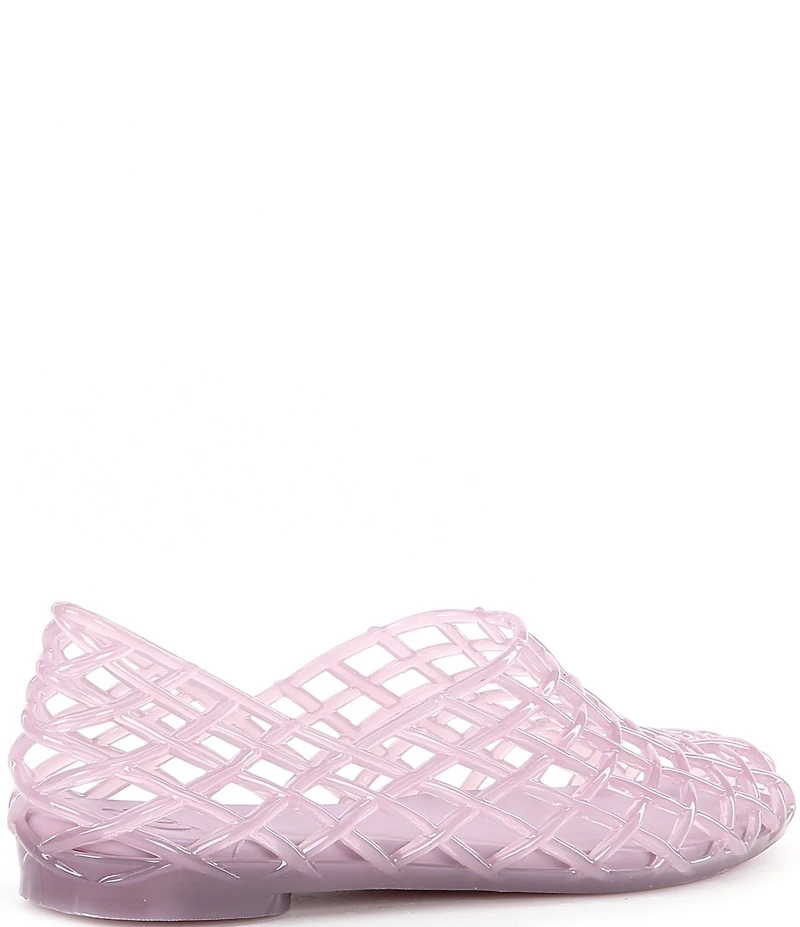 GB Jell-Us Jelly Woven Inspired Slip On Flats