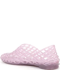 GB Jell-Us Jelly Woven Inspired Slip On Flats