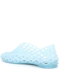 GB Jell-Us Jelly Woven Inspired Slip On Flats