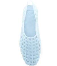 GB Jell-Us Jelly Woven Inspired Slip On Flats