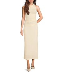 GB Knit Fold Over Coordinating Maxi Skirt