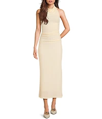 GB Knit Fold Over Coordinating Maxi Skirt