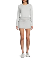 GB Knit Foldover Waist Coordinating Mini Skort