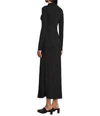 GB Knit Long Sleeve Maxi Dress