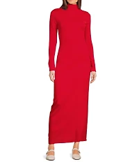 GB Knit Long Sleeve Maxi Dress
