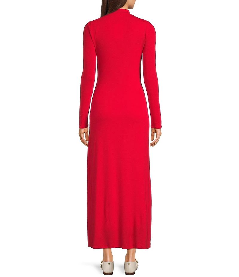 GB Knit Long Sleeve Maxi Dress