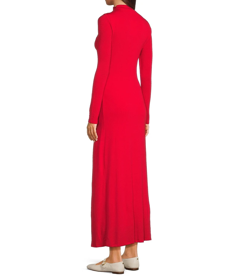 GB Knit Long Sleeve Maxi Dress