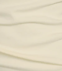 GB Knit Ruched Crew Neck Short Sleeve Bodycon Mini Dress