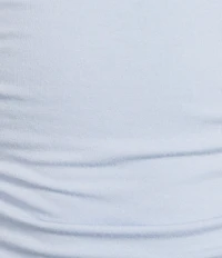 GB Knit Ruched Coordinating Halter Top