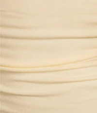 GB Knit Ruched Coordinating Halter Top