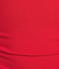 GB Knit Ruched Halter Top